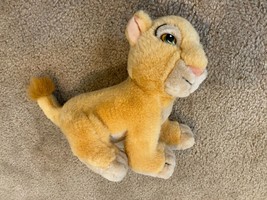 Vintage Disney Lion King Nala Plush Stuffed Animal The Disney Store 8&quot; N... - $12.19