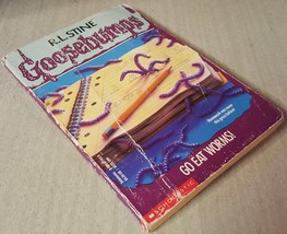 Goosebumps Go Eat Worms! No. 21 by R. L. Stine (1994, Scholastic Paperback Book) - £3.09 GBP