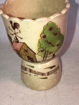 Farm &amp; Red Barn Motif Double Egg Cup - £8.03 GBP