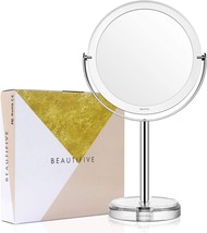 Makeup Mirror, Elegant Double Sided Vanity Mirror With 1X/12X, Tabletop - £25.47 GBP