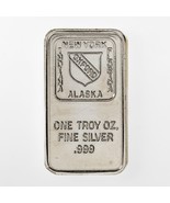 1982 OXFORD Mint NY, IND, FLA, AK 1 oz. Silver Bar - $1,369.25 MXN