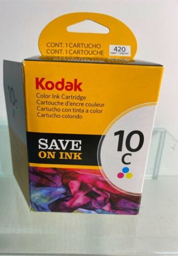 Primary image for Genuine Kodak Color Ink Cartridge 10C New In Open Box