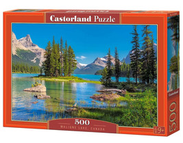 500 Piece Jigsaw Puzzle, Maligne Lake, Canada, Jasper National Park, Lan... - $598.54 MXN