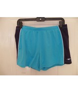 Reebok Blue Play Dri Shorts Size Large Women&#39;s EUC (No Drawstring) - £12.02 GBP