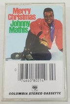 Merry Christmas Johnny Mathis with Percy Faith Cassette Tape Columbia - £14.75 GBP
