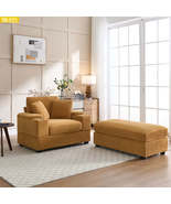 Luxury Design Single Striped Fabric Modular Storage Square Chaise Sofa w... - $761.60