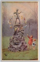 Fantasy Peters Friends Margaret W Tarrant Medici Fairies Children Postcard W26 - £7.79 GBP