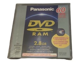 Panasonic DVD RAM 60 Minute 2.8GB Blank Disc - £8.78 GBP