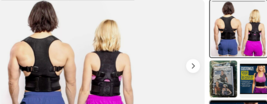 Flexguard Support Lower Back Brace - Black, Medium/Large - $459.10 MXN