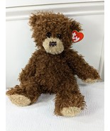 Ty Classic Shaggy w/ tag Teddy Bear Plush Brown stuffed animal buddy cur... - £15.44 GBP