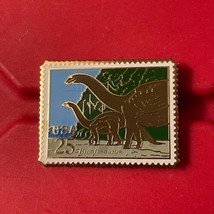 USA 25 Cent Replical Postal Service Dinosaur Postage Stamp Lapel Pin Pre... - $171.13 MXN