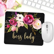 Boss Lady Mouse Pad, Boss Day Gift, Desk Accessories, Boss Lady Gift, Office Dec - £11.25 GBP