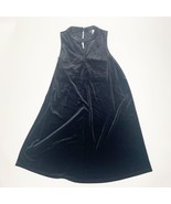 Swagger Womens Dress Black Velvet Keyhole Size S Sleeveless Keyhole - $31.60
