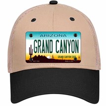 Grand Canyon Arizona Novelty Khaki Mesh License Plate Hat - £23.17 GBP