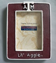 Texas A&M Free Shipping Football Basketball Baby Child Photo Frame "Lil Aggie"  - $11.14