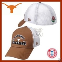 TEXAS LONGHORNS FREE SHIPPING NCAA 2005 CHAMPS-FOOTBALL RARE HAT CAP SMA... - £15.28 GBP