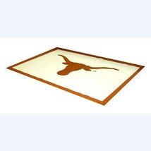 TEXAS LONGHORNS MAN CAVE RUG FOOTBALL BASKETBALL SPORTS FAN WOVEN 6 FT W... - £72.97 GBP