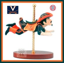 Virginia Cavaliers Football Basketball Carousel Figure - £16.59 GBP