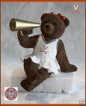 Virginia Cavaliers Football Basketball Cheerleader Bear - £13.36 GBP