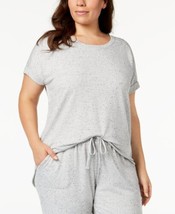 Alfani Womens Sleepwear Solid Pajama Top Only,1-Piece Color Pebble Hthr ... - $30.95