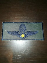 Master Pilot Wing Badge Thai Army Special Operations Patch Original Very Rare - £7.44 GBP
