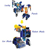Hello Carbot Lucky Punch Car Robot Transforming Action Figure Korean Toy image 2
