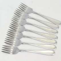 Oneida Flight Reliance Salad Forks Glossy 6 5/8&quot; Lot of 7 - £16.95 GBP