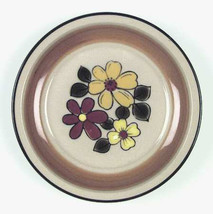 Daisy Vale Tan Collectible Stoneware Salad Plate 8&quot;  JC Penny Made in Japan - £10.16 GBP