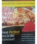 Rapid Pizza Reheater-Reheat Perfect Pizza In The Microwave-Brand New-SHI... - $371.87 MXN