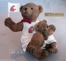 Washington State Cougars Football Basketball Fans Mother Bleacher Bear Figure - £12.96 GBP