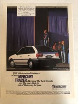 1987 Mercury Tracer Car Vintage Print Ad pa9 - £7.03 GBP