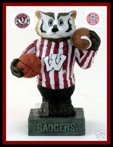 Wisconsin Badgers Football Basketball Bucky Mascot New - £9.74 GBP