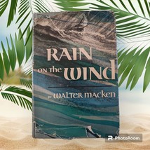 Vintage 1950 Rain on the Wind Walter Macken Macmillan Hardcover Dust Cover - £6.02 GBP