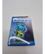 Walt Disney Monsters Inc Dvd Promo Movie Badge Button Pin Pinback - $154.76 MXN