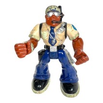 Fisher Price Mattel Rescue Heroes 2000 Jake Justice Action Figure Toy 77463 6” - £6.75 GBP