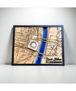 St Louis Baseball Stadium 3D Wood Map Wall Art, Black Frame, Laser Cut T... - $731.25 MXN