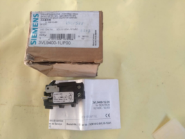 Siemens 3VL9400-1UP00 undervoltage release Trigger for Sentor VL160X-VL400 New - £207.26 GBP