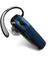 TOORUN M26 Bluetooth Headset V4.1 with Noise Cancelling Mic - Blue - £27.55 GBP