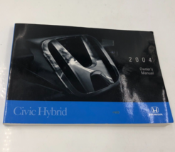 2004 Honda Civic Hybrid Owners Manual Handbook OEM P04B30004 - $19.79