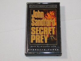 John Sandford Secret Prey Read by Stephen Lang Cassette Three Only Cassette Tape - £8.10 GBP