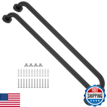 2 Pack iMomwee 32" Matte Black Stainless Steel Shower Grab Bar Bathroom ... - $62.00