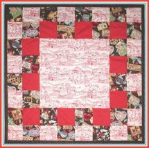 Red Baby Quilt For Girls Cherry Mary Engelbreit Cherries Best Friends Girl - £50.81 GBP