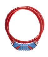 MARVEL COMICS CAPTAIN AMERICA DIAL COMBINATION BIKE BRAIDED STEEL CABLE ... - £6.03 GBP
