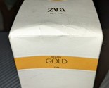 ZARA Woman Gold Eau De Toilette Perfume 3 oz New In Box - $39.59