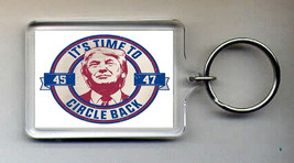 Trump Circle Back Keyring NEW - £7.47 GBP