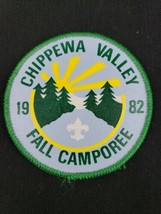 Vintage BSA Boy Scouts of America Chippewa Valley 1982 Fall Camporee Patch - £8.76 GBP