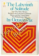 The Labyrinth of Solitude and The Other Mexico by Octavio Paz (1985 Softcover) - £8.55 GBP