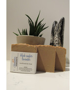 BLACK AMBER LAVENDER - Moisturizing Handmade - Homemade Clay Bar Soap, w... - $5.94
