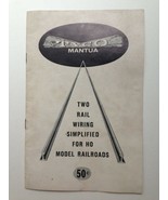 Vintage TYCO MANTUA TWO RAIL WIRING for HO MODEL RAILROADS INSTRUCTION B... - $40.48 CAD