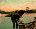 Chagres River Native Resident Panama 1908 DB Postcard - $13.81